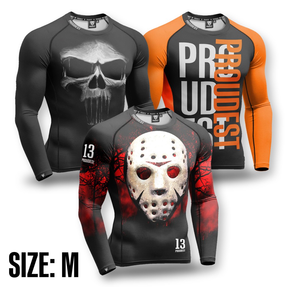 Box 3 Rashguard Długi Rękaw 