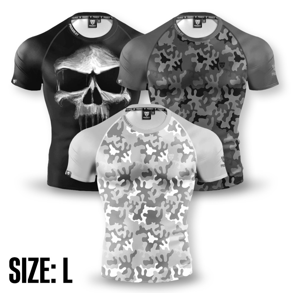 Box 7 Rashguard Krótki Rękaw 