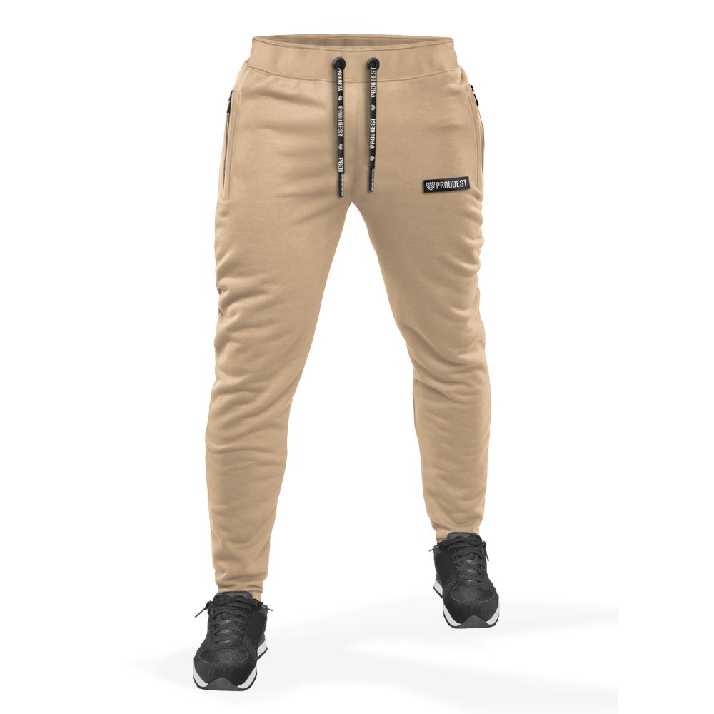 Spodnie Slim Beige