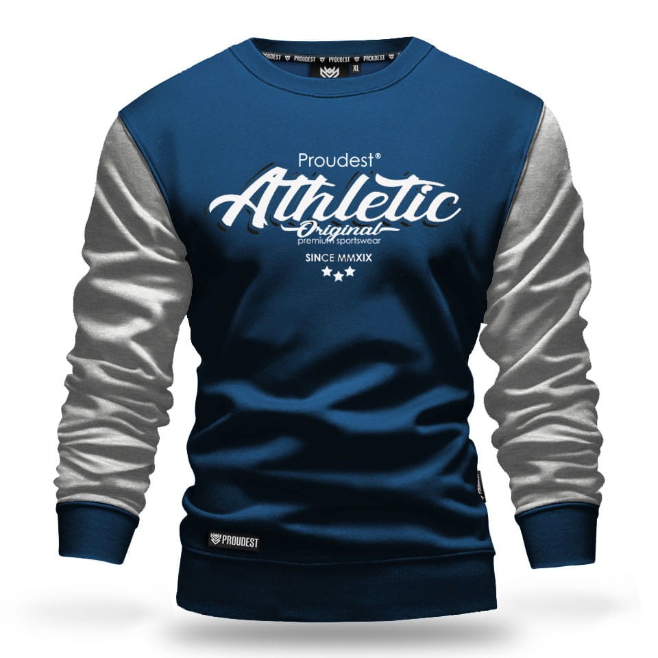 Bluza klasyczna Athletics Dark Blue Double