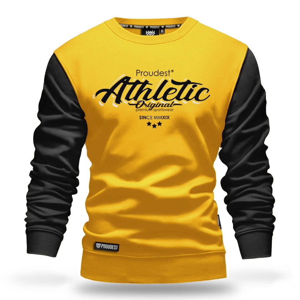 Bluza klasyczna Athletics Yellow Double