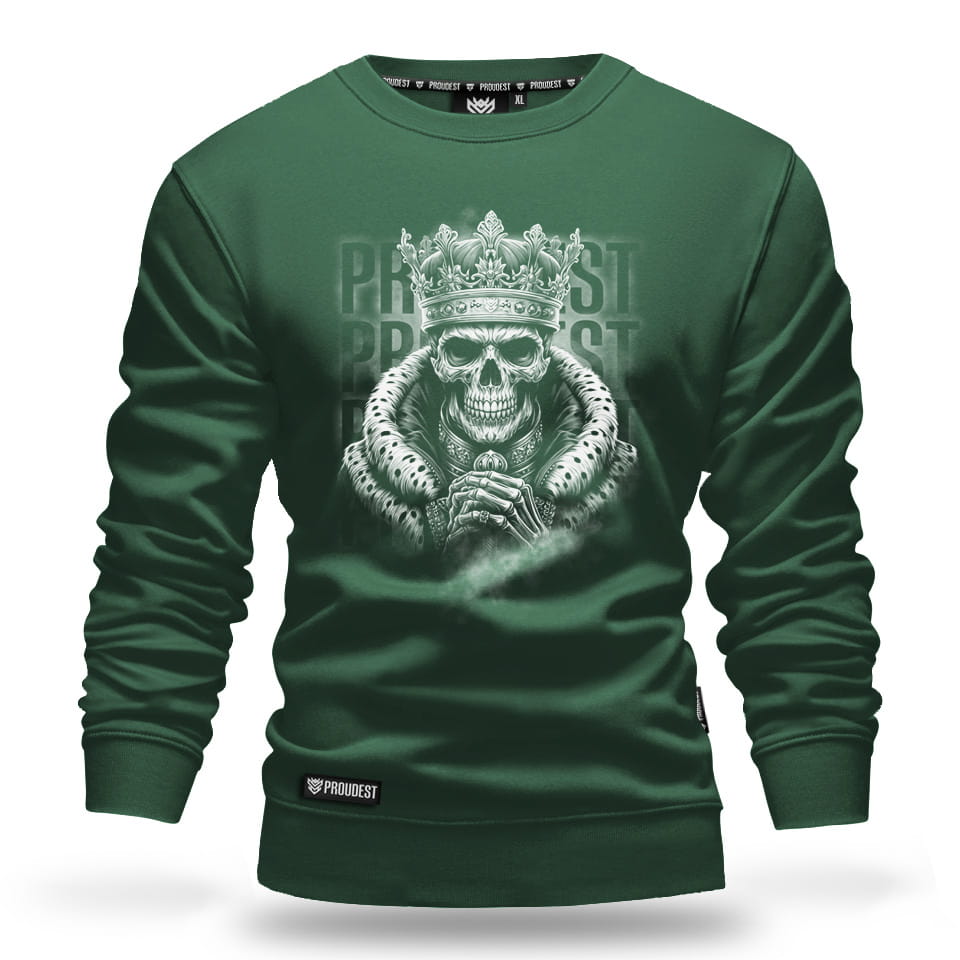 KING_skull-dark-green-bluza-classic-fit-męska-Proudest-przód kopia.jpg