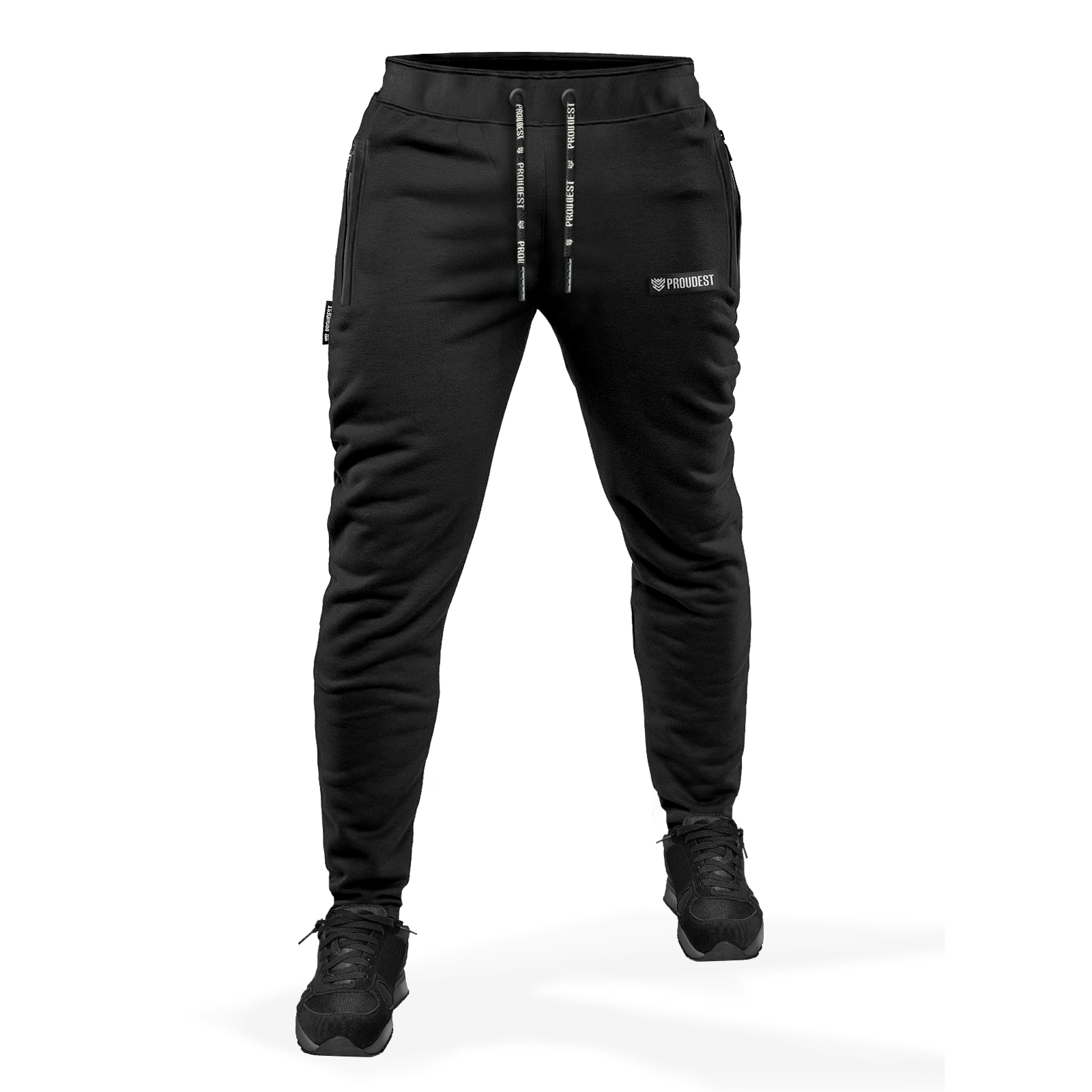 Spodnie Slim Black