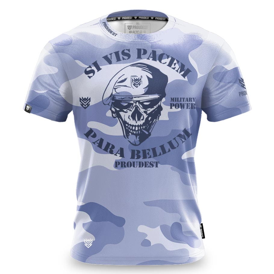 Koszulka klasyczna Military Power Camo Blue