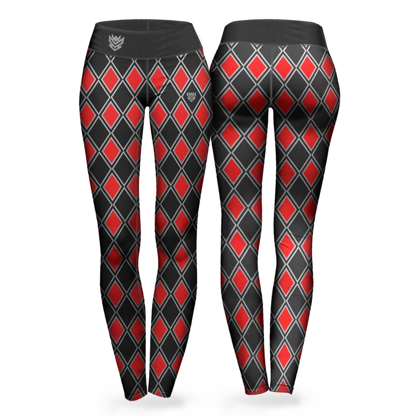 geometric-red-legginsy-wysoki-stan-damskie-Proudest-przod-tył kopia.jpg
