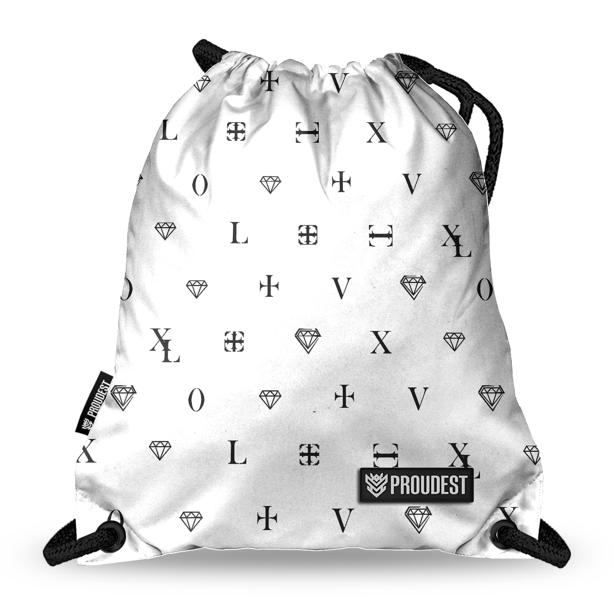 Worek-plecak Diamond White